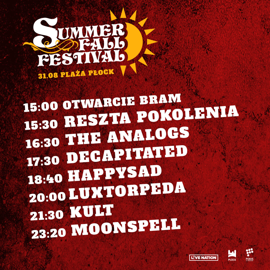 Bilety na Summer Fall Festival - Płock